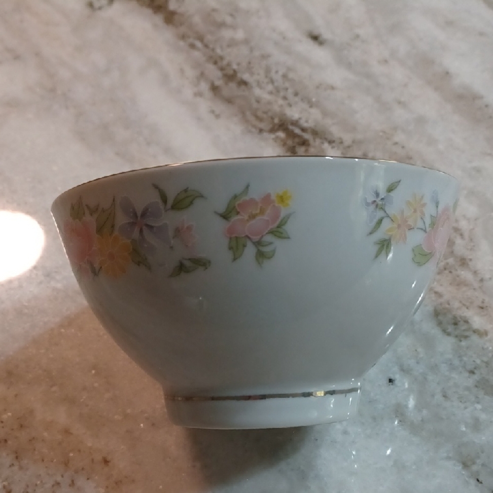 Floral Porcelain Bowl